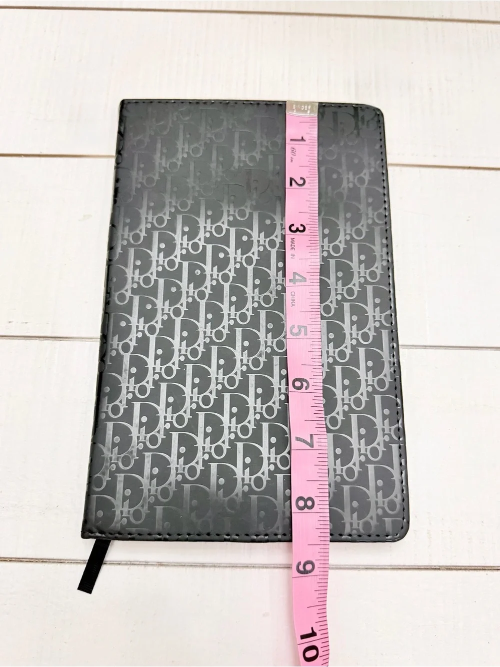 Dior Black Trotter Notebook Journal